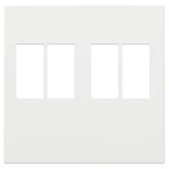 Must-Have Niko 154-69701 Afwerkingsset voor tweevoudige luidsprekeraansluiting, White coated