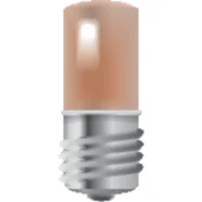 Meest Verkocht Niko 170-37001 E10-lamp met amberkleurige led voor drukknoppen 6A of signaalapparaten