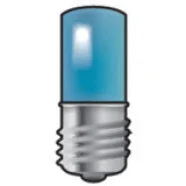 Niko 170-37002 E10-lamp met blauwe led voor drukknoppen 6A of signaalapparaten Fabrieksprijs