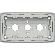 Seizoensaanbieding Niko 102-77500 Dubbele opbouwdoos voor alle inbouwapparaten uit de Original-reeks, Light grey