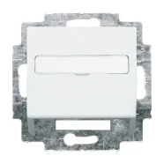 Laatste Versie Busch-Jaeger 1758-914 Busch-balance SI Centraalplaat communicatieconnector met draagring Alpinwit