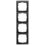 Premium Berker 10149949 S.1 Afdekraam 4-voudig, antraciet mat