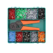 Klemko 910038 Assortimentsdoos geïsoleerde kabelschoenen Gereduceerde Prijs