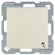 Laatste Kans Berker 47518982 S.1/B.3/B.7 Wandcontactdoos met klapdeksel en randaarde crème-wit/elektrowit