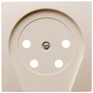 Nu Kopen Berker 6110368982 S.1/B.3/B.7 Centraaldeel PTT-telefooncontactdoos crème-wit/elektrowit
