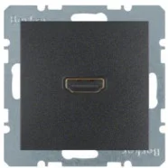Voordeelprijs Berker 3315421606 S.1/B.3/B.7 High Definition wandcontactdoos antraciet mat