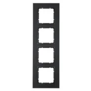 Premium Berker 10146626 B.7 Afdekraam 4-voudig antraciet mat