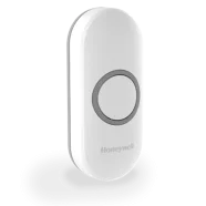Op = Op Honeywell DCP311 Accessoires Draadloze drukknop met LED-indicatielampje – Verticaal, wit