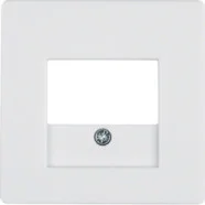 Aanbieding Berker 10336089 Q.1/Q.3/Q.7 Centraaldeel RJ-datacontactdoos 2-voudig polarwit soft finish