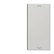 Jung LS 402 TSAP LG Taster 2-voudig met symbolen Lichtgrijs Direct Beschikbaar