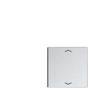 Must-Have Jung AL 2404 TSAP 14 Taster 4-voudig met symbolen voor toets 1 of 4 Aluminium