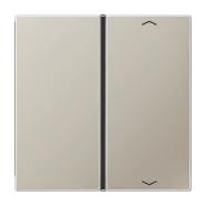 Jung ES 2401 TSAP Taster 1-voudig met symbolen Edelstaal Korting