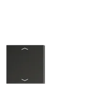 Jung AL 2404 TSAP AN 23 Taster 4-voudig met symbolen voor toets 2 of 3 Antraciet (gelakt aluminium) Dagaanbieding
