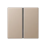 Jung A 402 TSA CH Tasterset 2-voudig compleet Champagne Bestseller