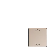 Jung A 404 TSAP CH 14 Taster 4-voudig met symbolen Champagne Weekendaanbieding