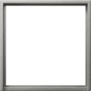Must-Have Gira 0282600 Systeem 55 Overgangsplaat met vierkante uitsparing voor apparaten met afdekking (50 x 50 mm) Edelstaal