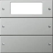 Superprijs Gira 2142601 Systeem 55 Wippenset Tweevoudig Plus KNX Edelstaal
