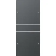Voordeelprijs Gira 218228 Systeem 55 Wippenset Tweevoudig KNX Antraciet