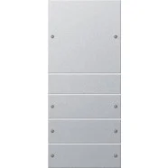 Meest Verkocht Gira 218626 Systeem 55 Wippenset Zesvoudig KNX Kleur Aluminium