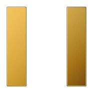 Jung LS 501 TSA GGO Tasterset 1-voudig compleet Verguld Premium