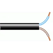 ICC 763589 VMVL Mantelleiding 2x 0,75 mm² Zwart (100 meter) Op = Op