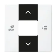 Koop Vandaag Busch 6236-914 Busch-balance SI Centraalplaat voor kamerthermostaat Wit