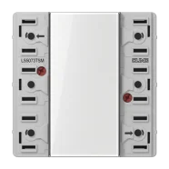 Jung LS 5073 TSM KNX tastermodule Standaard, 3-voudig Nieuw