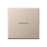 Jung A 590 KO5 CH Schakelwip met lens 1-voudig Champagne Bestel Nu