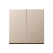 Jung A 595 CH Schakelwip 2-voudig Champagne Actieprijs