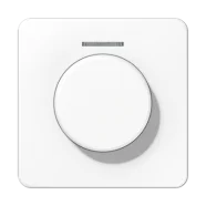 Jung CD 1540 KO5 WW Afdekking met lens voor KNX draaisensor Alpine wit Op = Op