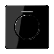 Jung CD 1540 KO5 SW Afdekking met lens voor KNX draaisensor Zwart Finale Uitverkoop