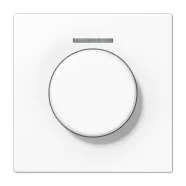 Jung LS 1940 KO5 WW Afdekking met lens voor KNX draaisensor Alpine wit Gecertificeerd