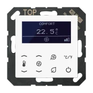 Koop Vandaag Jung TRD A 5248 WW KNX kamerthermostaat Fan Coil Alpine wit