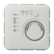 Aanbieding Jung CD 2178 TS LG KNX kamerthermostaat Lichtgrijs