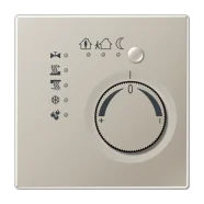 Jung ES 2178 KNX kamerthermostaat Edelstaal Speciale Aanbieding