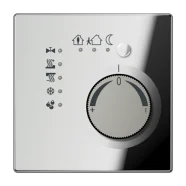 Jung GCR 2178 KNX kamerthermostaat Glanzend chroom Exclusieve Aanbieding