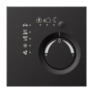 Jung AL 2178 TS D KNX kamerthermostaat Dark (gelakt aluminium) Lage Kosten
