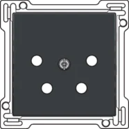 Niko 122-69010 Afwerkingsset voor het Nederlandse openbare telecommunicatienetwerk (PTT), Anthracite Fabrieksprijs