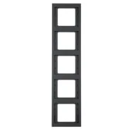 Nieuw Berker 13537006 K.1 Afdekraam 5-voudig, Verticaal, Antraciet
