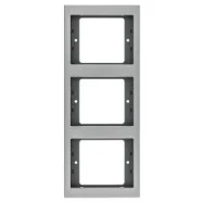 Lage Prijs Berker 13337003 K.5 Afdekraam 3-voudig, Verticaal, Aluminium