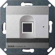 Korting Gira 261726 Keyless In Fingerprint-leeseenheid Kleur aluminium
