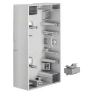 Lage Kosten Berker 10427003 K.5 Opbouwbehuizing 2-voudig, Aluminium Gelakt Verticaal