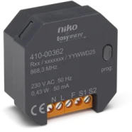 Niko 410-00362 Draadloze tweekanaalszender volgens het Easywave-protocol Weekendaanbieding