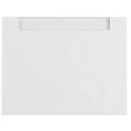 Veilige Betaling Berker 14267009 K.1 Wip met Tekstveld Polarwit Glanzend