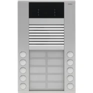 Niko 10-410 Opbouwbuitenpost 20 mm met 10 bellen in twee rijen en kleurencamera, Grey Voordeelprijs