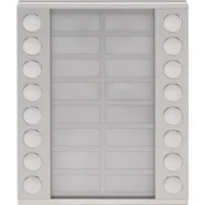 Niko 10-116-01 Uitbreidingsmodule met 16 bellen in twee rijen voor opbouwbuitenpost 20 mm, Grey Gereduceerde Prijs