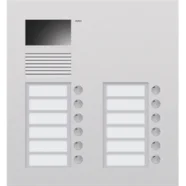 Niko 10-312 Inbouwbuitenpost met 12 bellen en kleurencamera, Grey Koop Vandaag