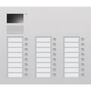 Niko 10-324 Inbouwbuitenpost met 24 bellen en kleurencamera, Grey Must-Have