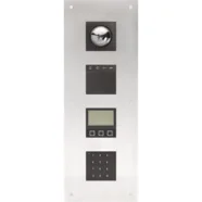 Niko 10-386 Modulaire videobuitenpost voor inbouw met 4 modules domecamera, audio, display en codeslot Hete Deal