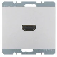 Laatste Versie Berker 3315427009 K.1 High Definition wandcontactdoos (HDMI) Polarwit Glanzend
